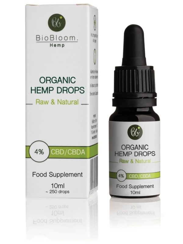 Orgaanilise kanepi tilgad 4% 10ml