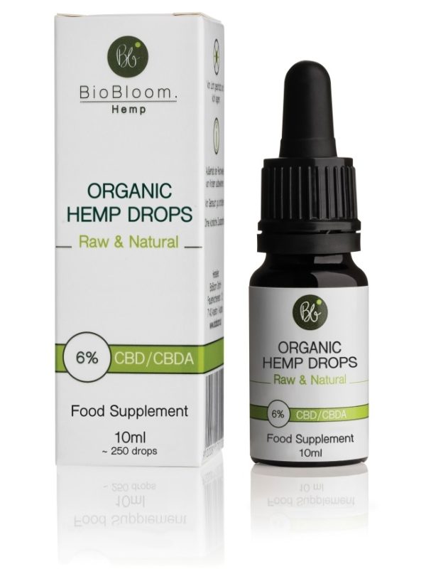 Orgaanilise kanepi tilgad 6% 10ml