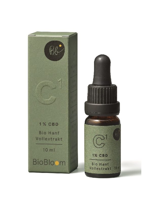 Orgaanilise kanepi tilgad 1% 10ml