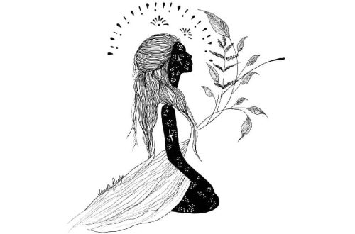 Tervendaja, naine, loodus